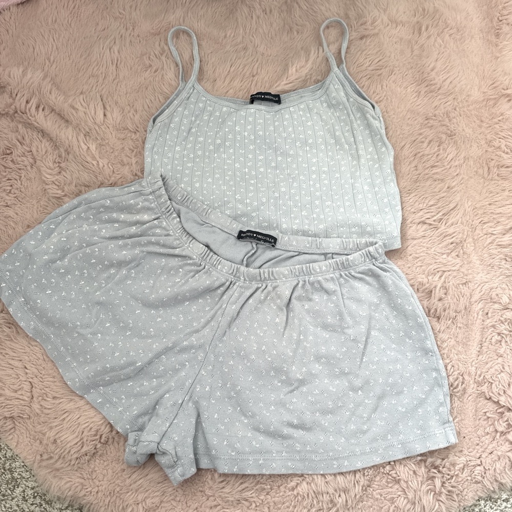 Brandy Melville Floral RARE Pajama Set